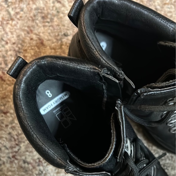 No Boundaries Women’s size 8 Chunky Heel Ankle Booties Black - Picture 3 of 3